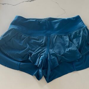 Lululemon Athletica Teal Athletic Shorts